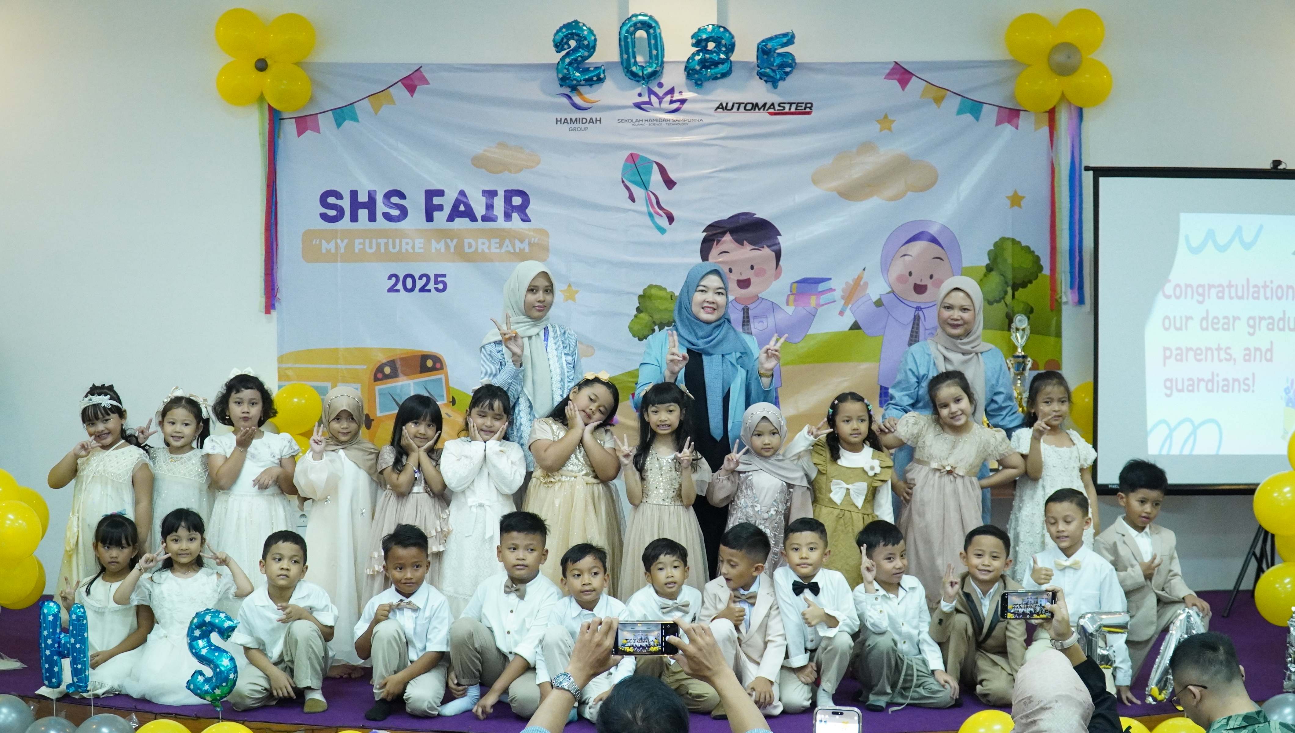 Graduation of Kindergarten B 2025 "From Little Steps to Big Dreams at Sekolah Hamidah Sampurna"